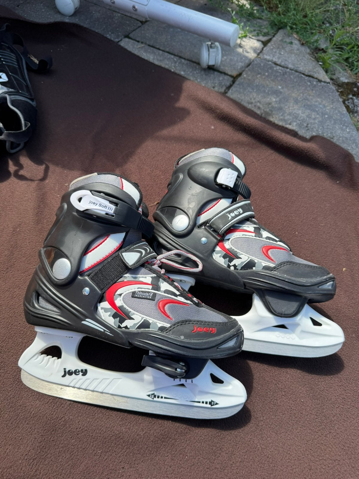 Verstelbare schaatsen, Ophalen of Verzenden, Zo goed als nieuw, IJshockeyschaatsen, Nijdam