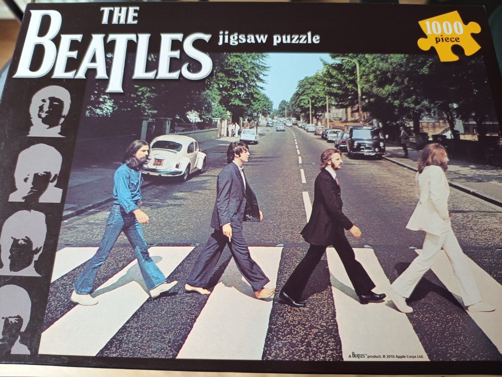 puzzel the Beatles op Abbey Road 1000 stukjes, Ophalen of Verzenden, Gebruikt