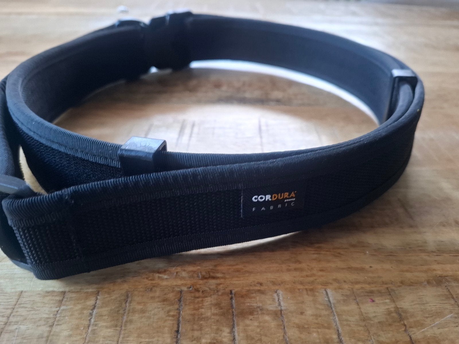 Koppelriem maat L (105 cm) - Nieuw, Cordura, Kleding | Heren, Zwart, Nieuw, Riem of Ceintuur, 105 tot 115 cm