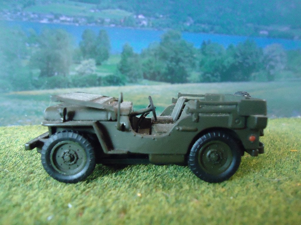 1/43 Jeep Willy's M1a - Solido, Hobby en Vrije tijd, Modelauto's | 1:43, Zo goed als nieuw, Auto, Solido, Ophalen of Verzenden