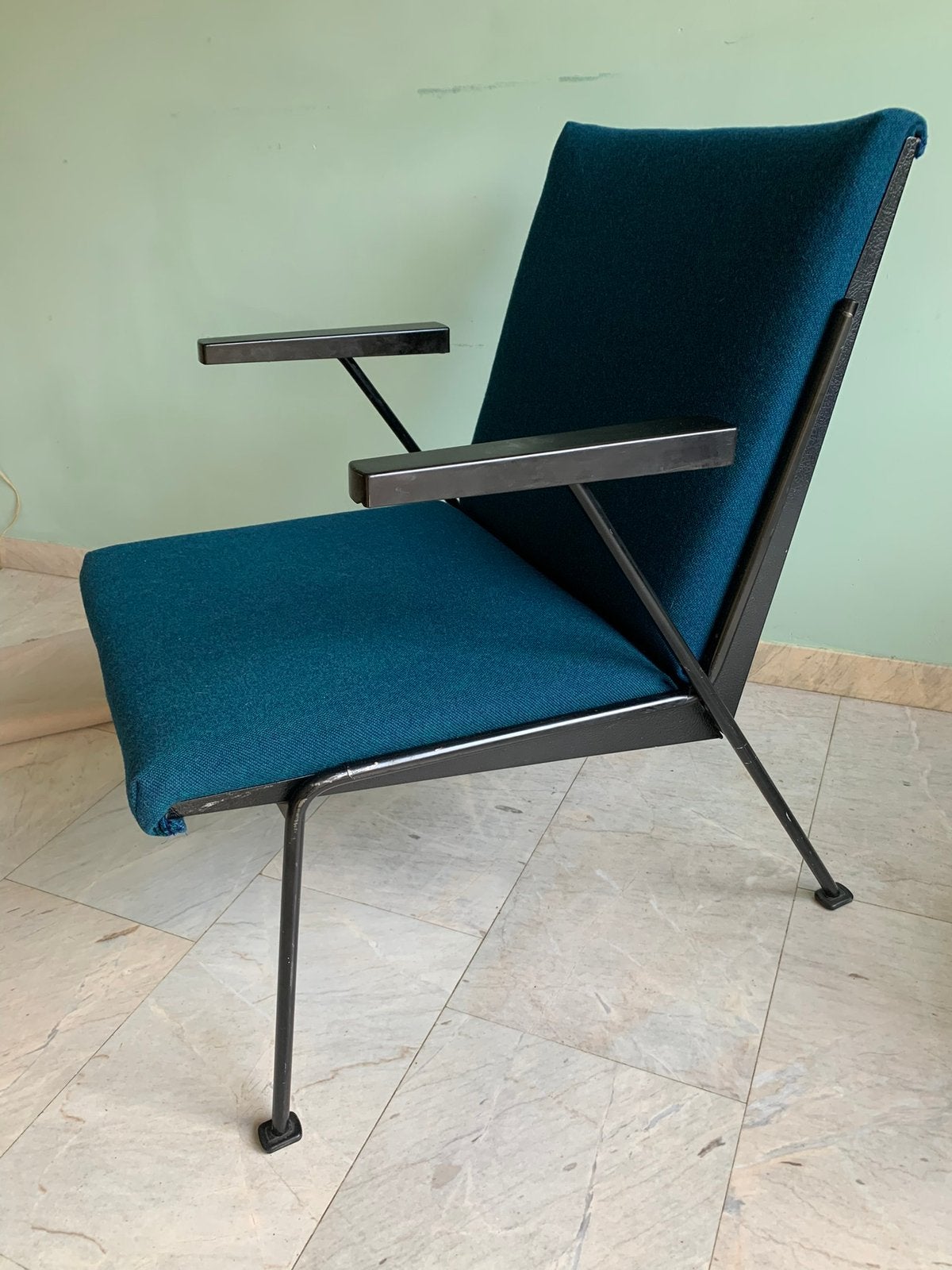 Rietveld fauteuil Oase, Huis en Inrichting, Ophalen, 75 tot 100 cm, Zo goed als nieuw, Stof