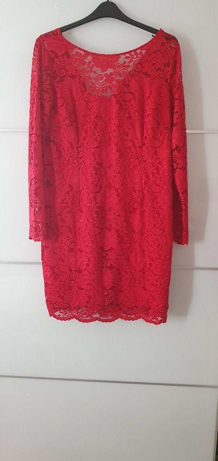 Rode Kanten Jurk van Steps, Maat 46, Verzenden, Maat 46/48 (XL) of groter, Zo goed als nieuw, Steps