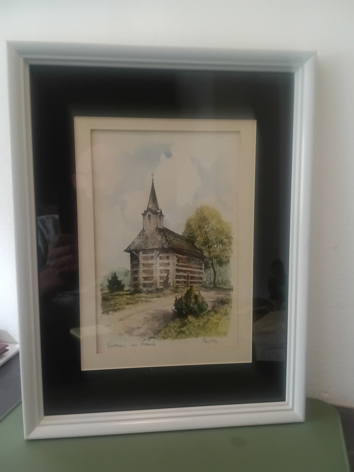 KLUIS /KLOES GELEEN / GELEAN (SCHITTERENDE AQUAREL TEKENING), Ophalen of Verzenden