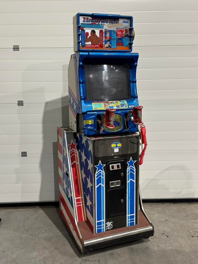 Sega heavy weight champ boxmachine, Ophalen