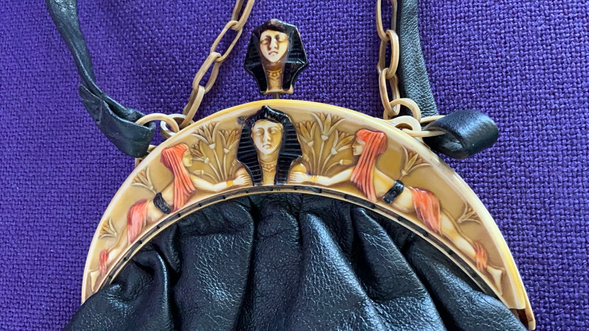 Antiek Art Deco Handtas uit de jaren 1920, Antiek en Kunst, Ophalen of Verzenden