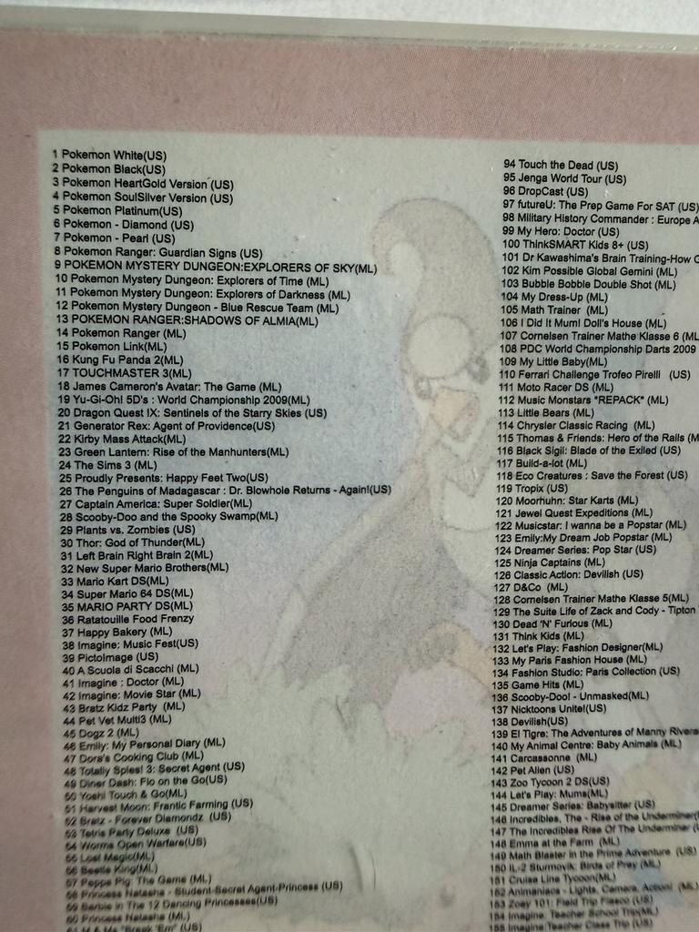Zeldzame Pokémon Album 468 IN 1 - Nintendo DS/3DS Multicart, Spelcomputers en Games, Games | Nintendo DS, Nintendo, Nintendo, 1 speler