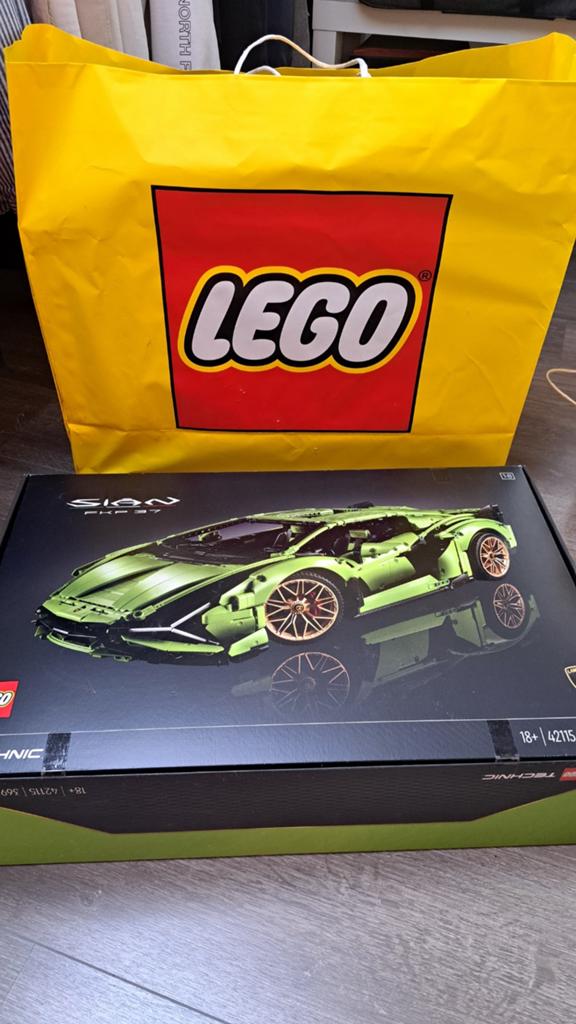 Lego set Lamborghini Sián FKP 37 42115, Ophalen of Verzenden, Nieuw