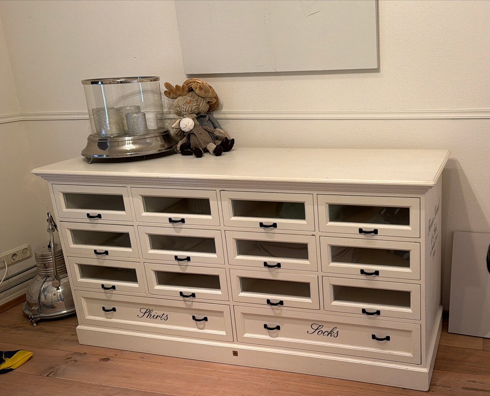 Rivièra Maison ladekast/dressoir, vintage, zo goed als nieuw, Ophalen, 5 laden of meer, 150 tot 200 cm, Zo goed als nieuw