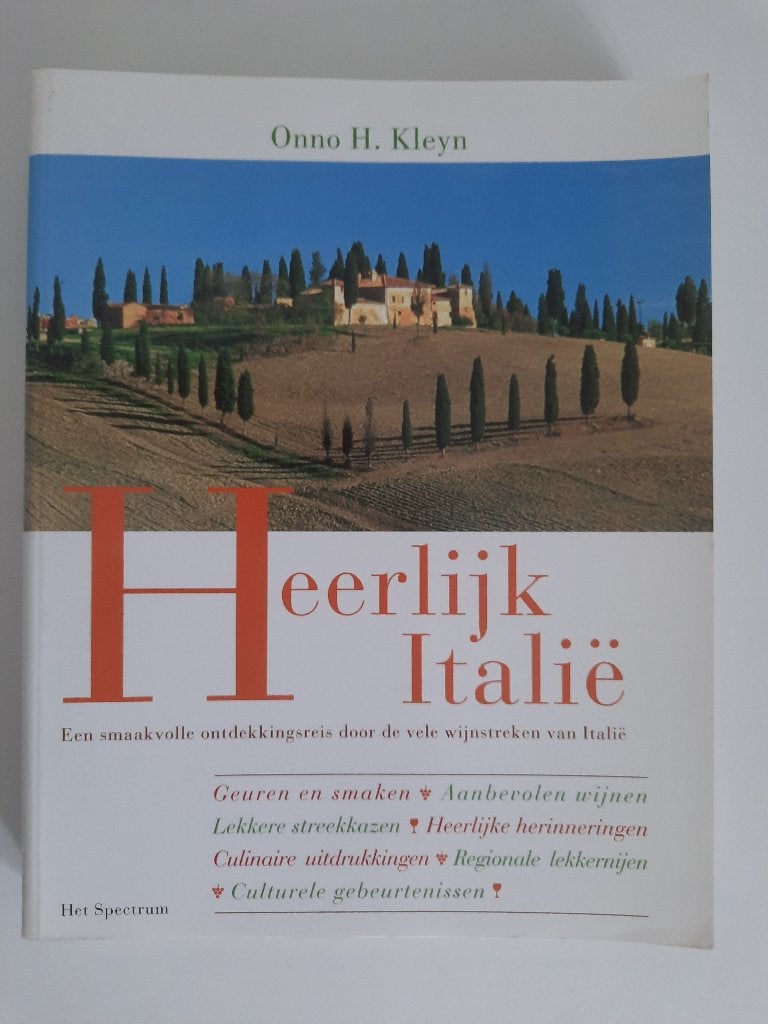 Heerlijk Italië Een smaakvolle ontdekkingsreis, Boeken, Reisverhalen, Ophalen of Verzenden, Zo goed als nieuw, Europa