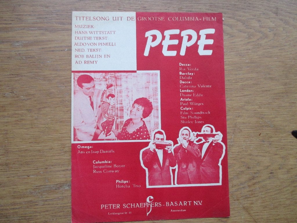 Pepe, Ophalen of Verzenden, Gebruikt, Artiest of Componist, Populair