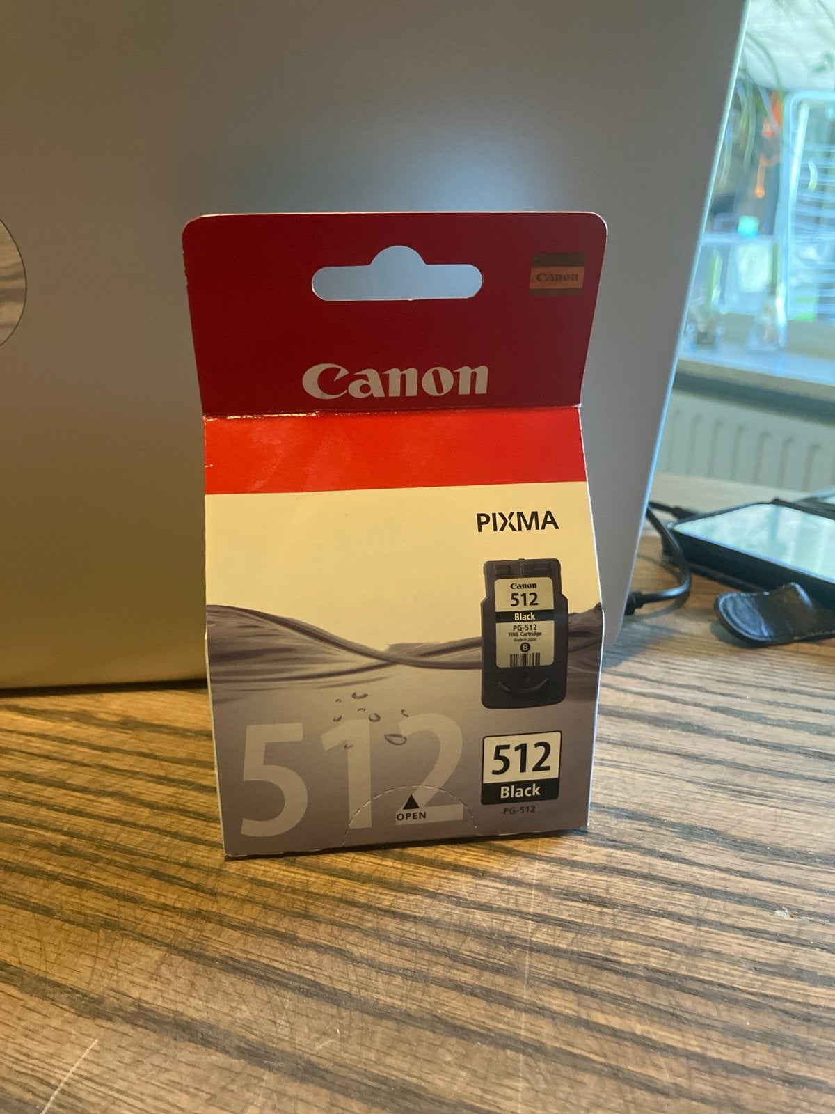 Canon Pixma 512 Zwarte Inktcartridge - Nieuw in doos, Ophalen of Verzenden, Nieuw, Cartridge