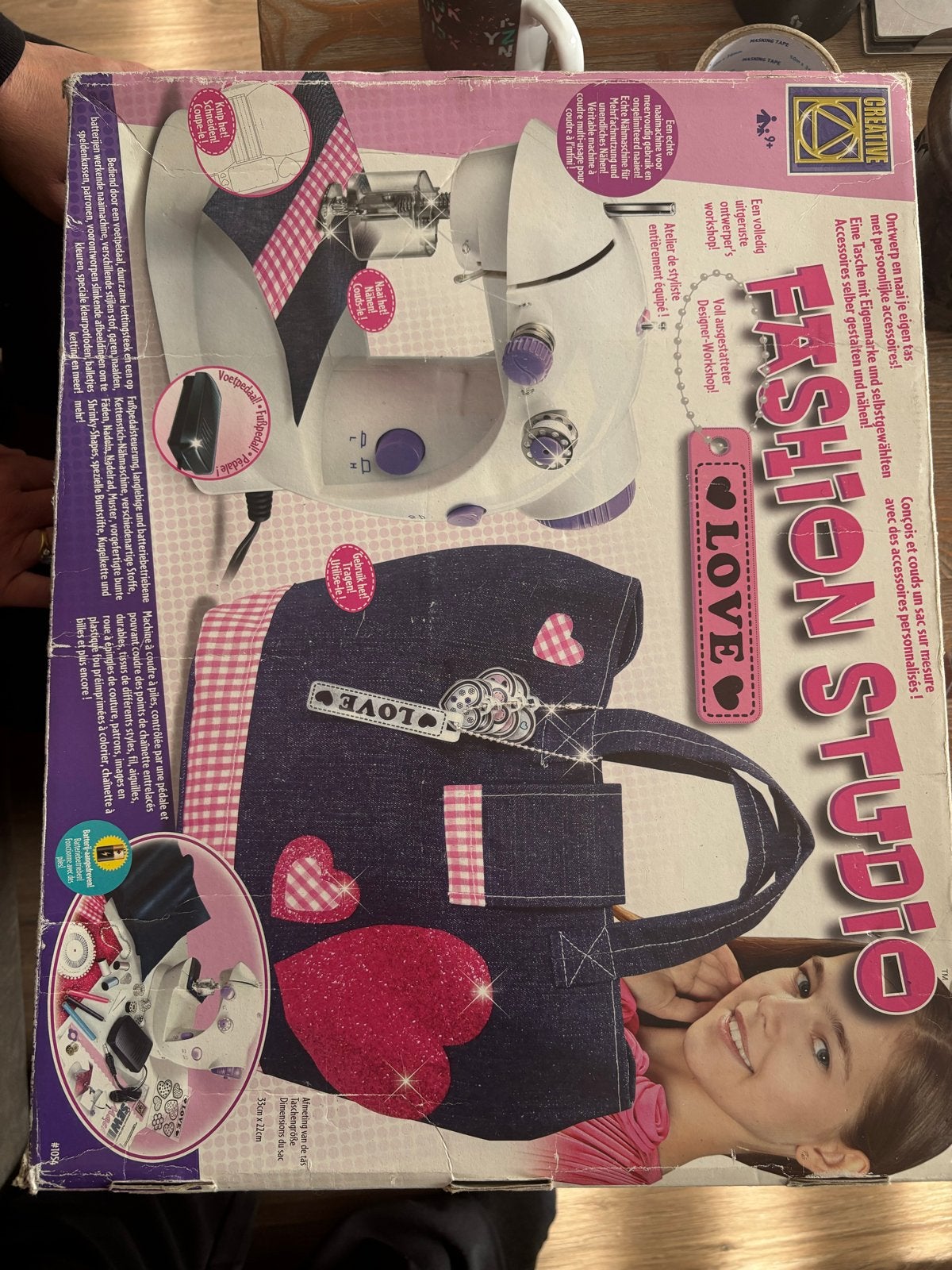 Creative Fashion Studio Naaimachine voor Kinderen, Ophalen of Verzenden, Zo goed als nieuw, Naaimachine, Overige merken