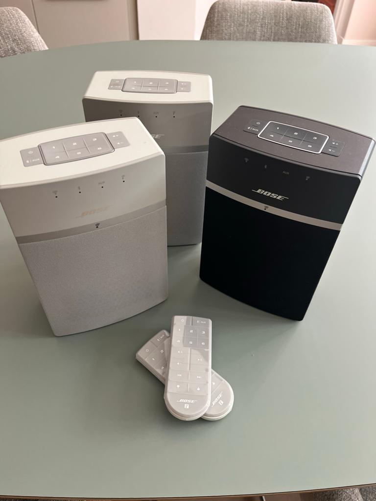 Bose SoundTouch 10; set van 3 speakers met afstandsbediening, Ophalen, Overige typen, Zo goed als nieuw, Bose