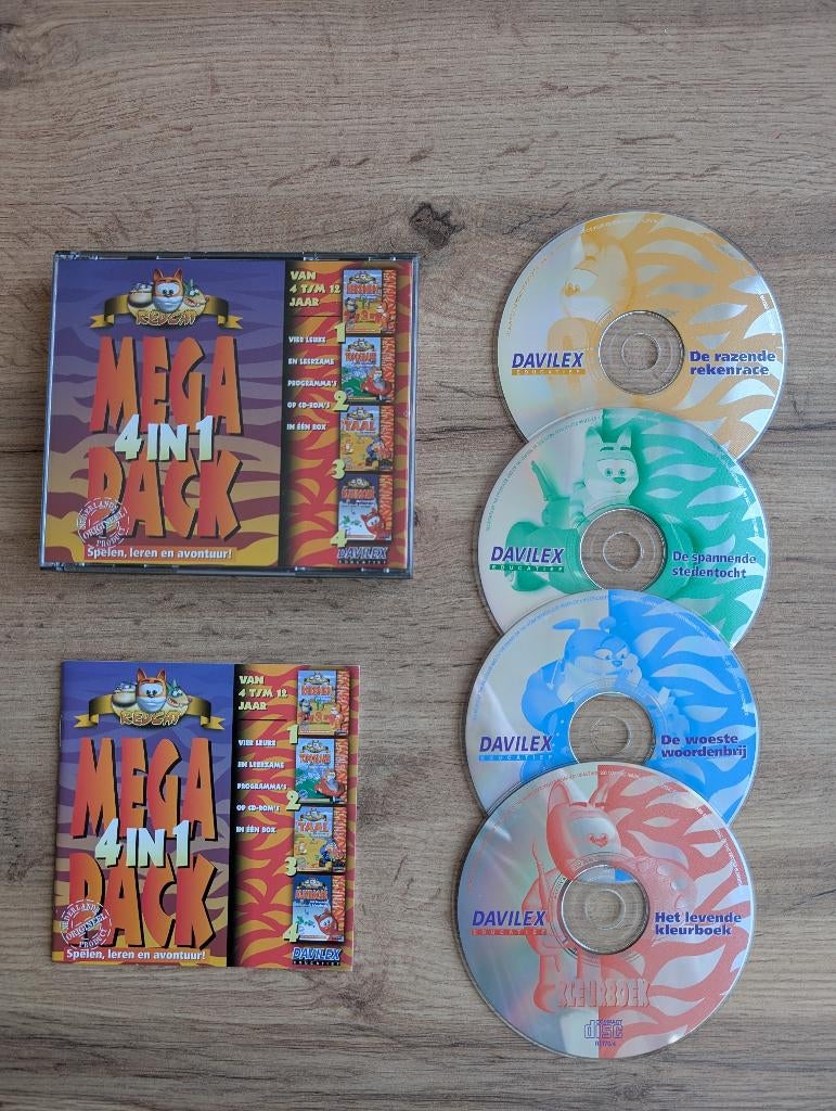 Redcat 4 in 1 mega pack PC, Spelcomputers en Games, 1 speler, Ophalen of Verzenden, Zo goed als nieuw, Vanaf 3 jaar