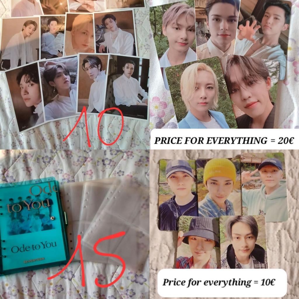 Seventeen photocard binder, Ophalen of Verzenden