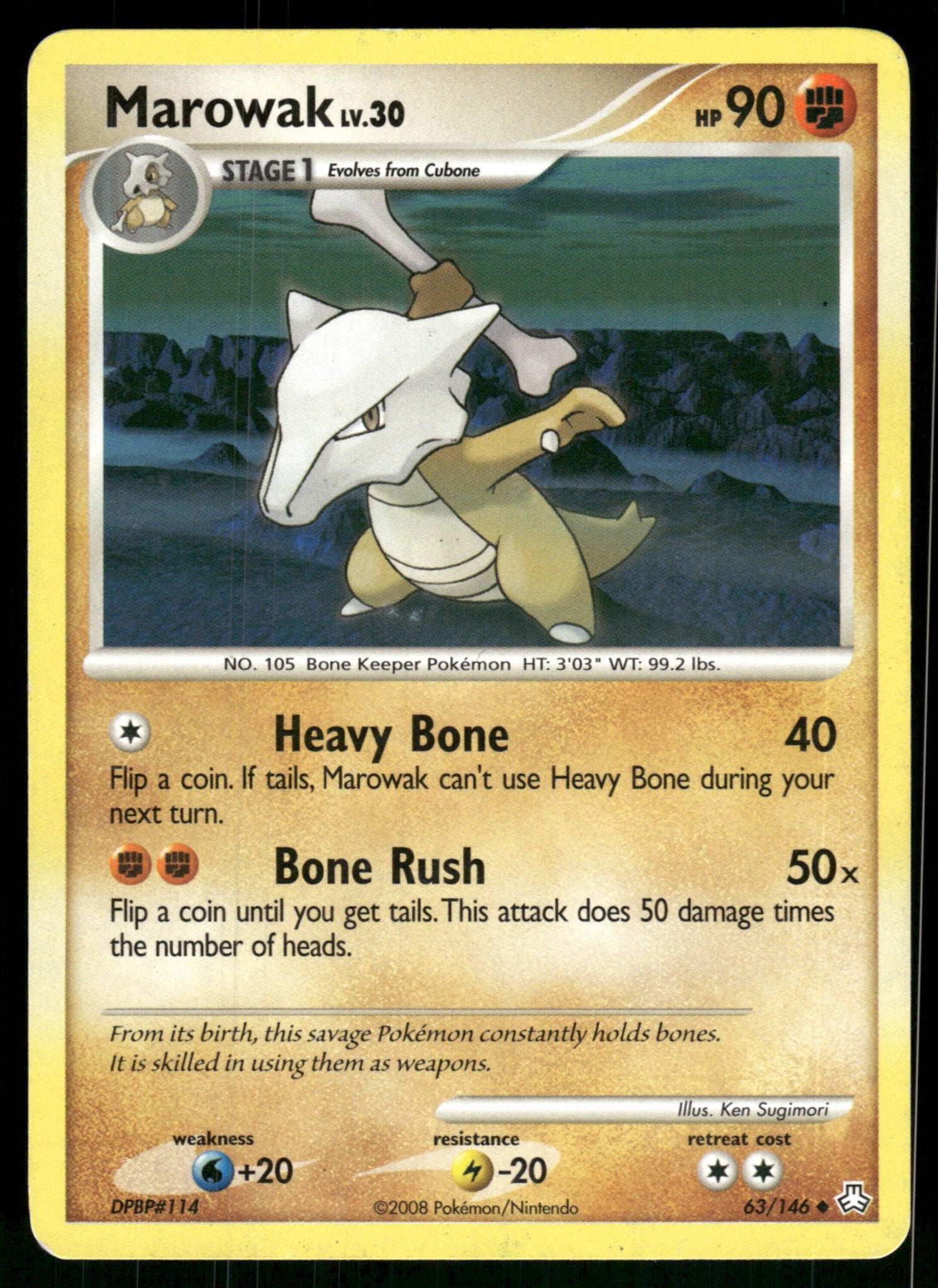 Marowak 63/146 - Legends Awakened, Verzenden, Gebruikt