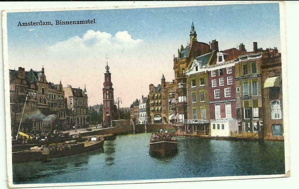 AK Amsterdam - Binnenamstel, Ophalen of Verzenden, Voor 1920, Ongelopen, Noord-Holland