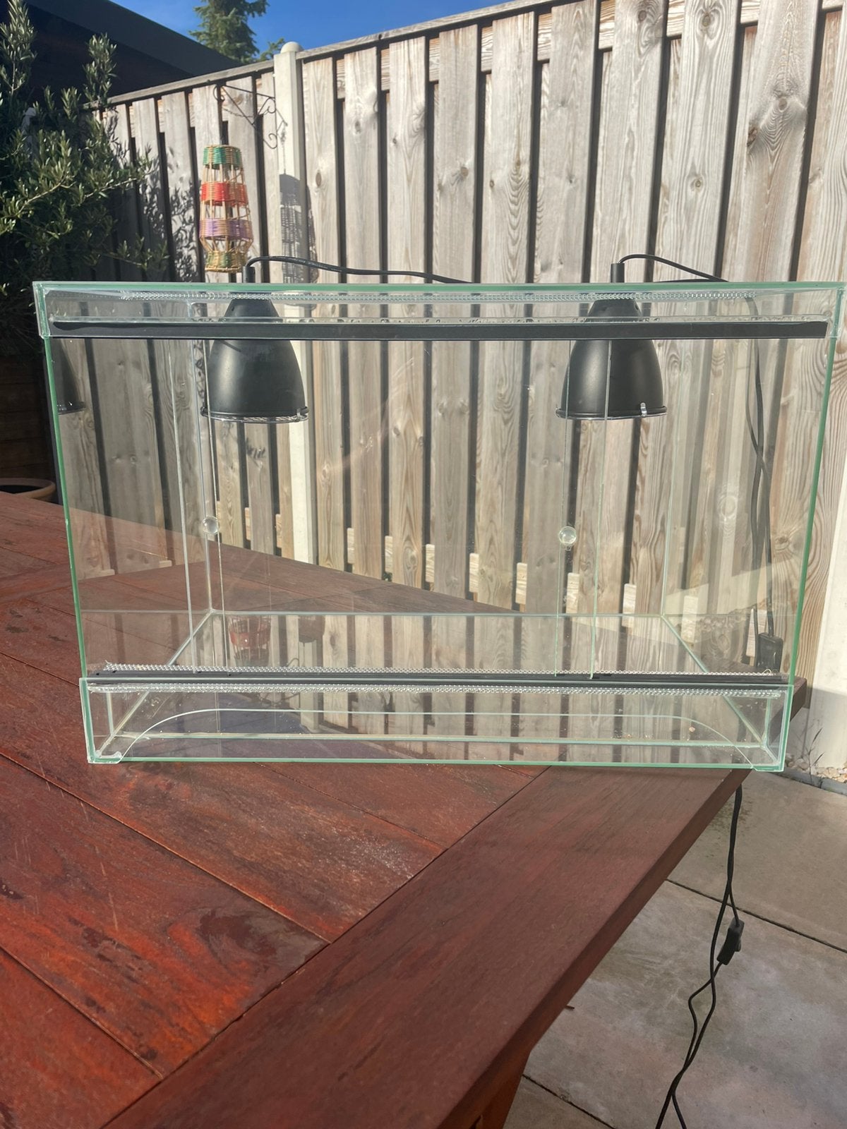 Terrarium, Dieren en Toebehoren, Ophalen, Zo goed als nieuw
