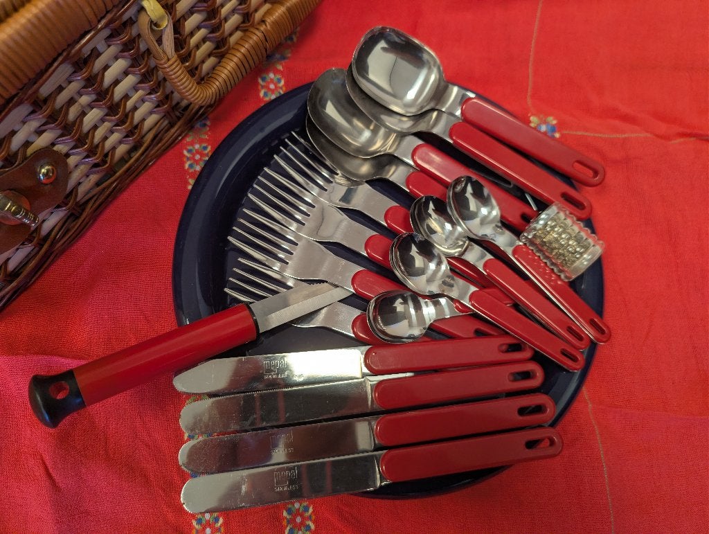 Vintage Picnic set Mepal Rosti 1980s, Ophalen of Verzenden, Zo goed als nieuw