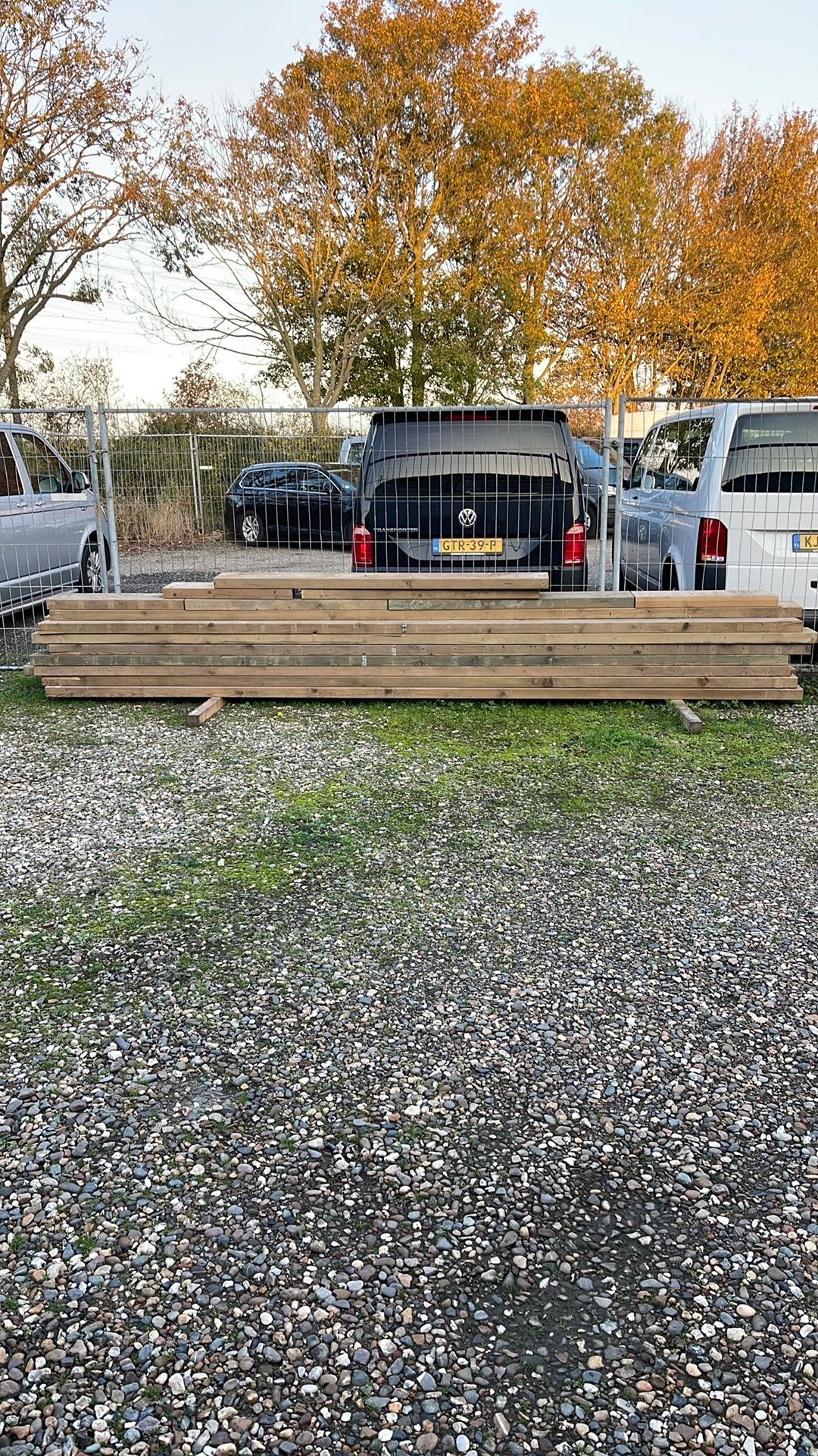 Partij Gording Balken, Doe-het-zelf en Verbouw, Ophalen, Zo goed als nieuw, Balk, Vuren