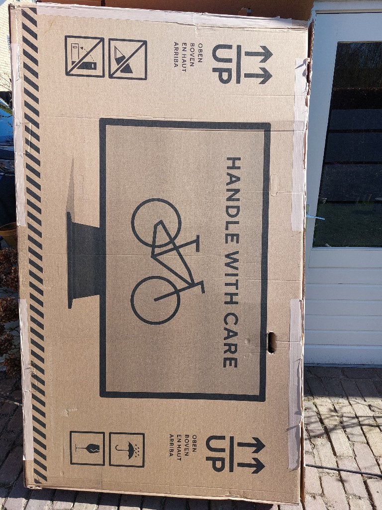 Fietsdoos fietskarton transportdoos, 100 cm of meer, 60 cm of meer, Minder dan 35 cm, Ophalen of Verzenden