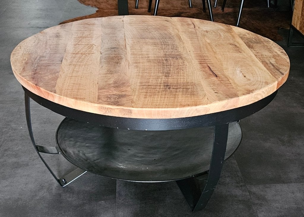 Salontafel, Ophalen, 50 tot 100 cm, Rond, 50 tot 100 cm