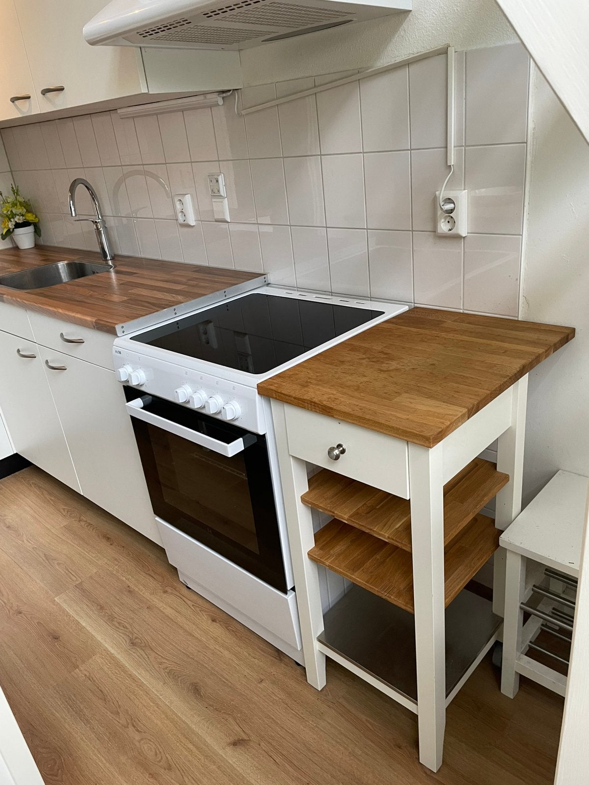 Keuken bijzetstuk, Ophalen, Zo goed als nieuw, Enkelwandige keuken