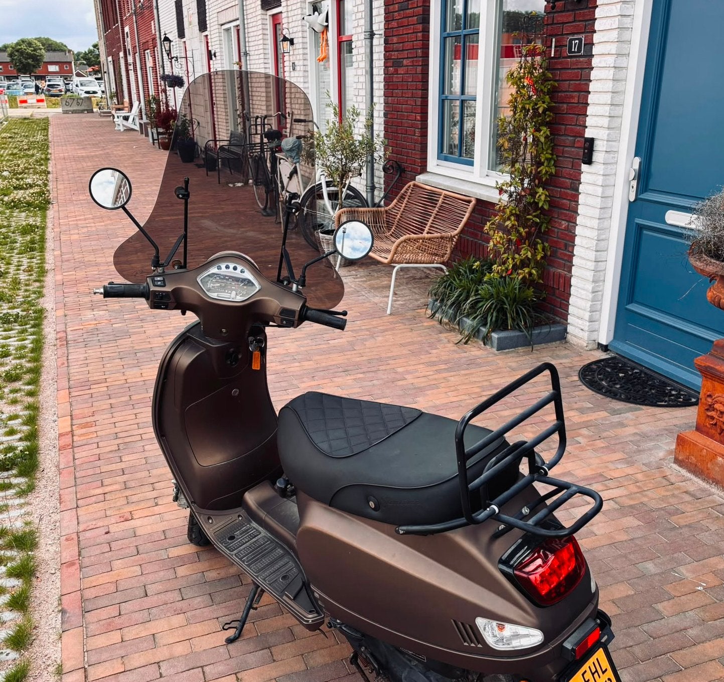 ****SCOOTER SANTINI CAPRI 45km/h**2021/7****, Fietsen en Brommers, Snorfietsen en Snorscooters, Gebruikt, Benzine, Ophalen, Overige merken