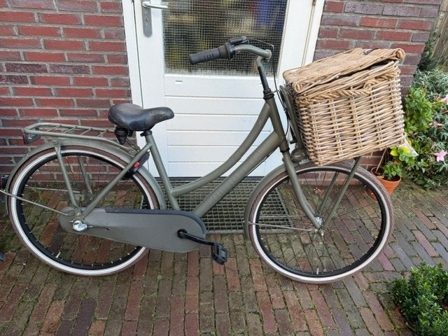 Cortina U4 26 inch met 3 versnellingen, Terugtraprem, Gebruikt, Cortina U4 transportfiets, Versnellingen