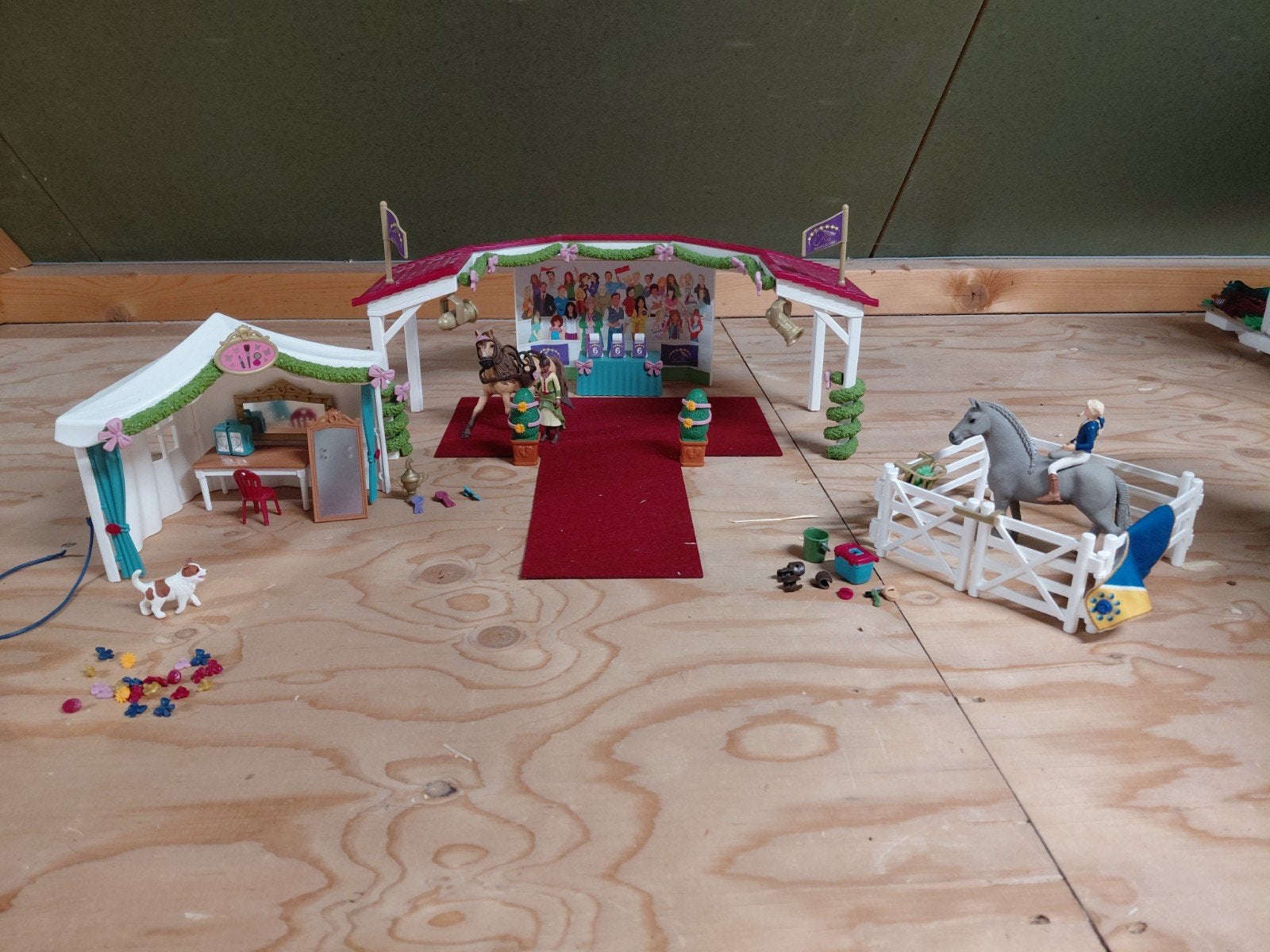Schleich paarden show, Ophalen of Verzenden, Zo goed als nieuw