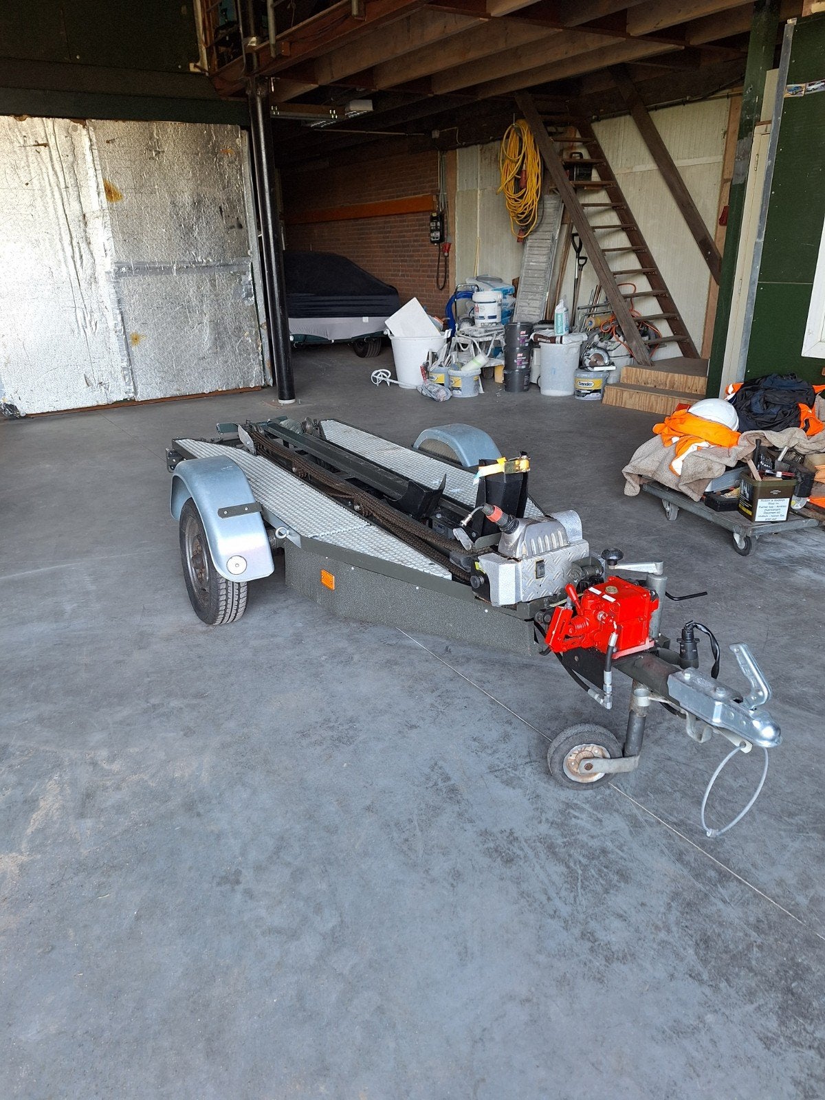 Moter aanhanger tot 500 kg - Automatisch laden, Ophalen of Verzenden, Gebruikt