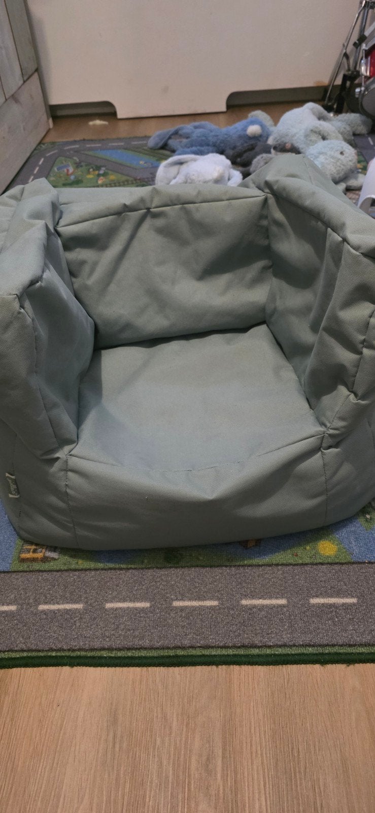 Jollein kinderbankje/sofa in sage green, Ophalen, Zo goed als nieuw, Overige typen