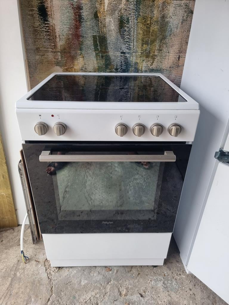 Pelgrim inductie fornuis met hetelucht oven, Ophalen, Gebruikt, Hete lucht, 4 kookzones