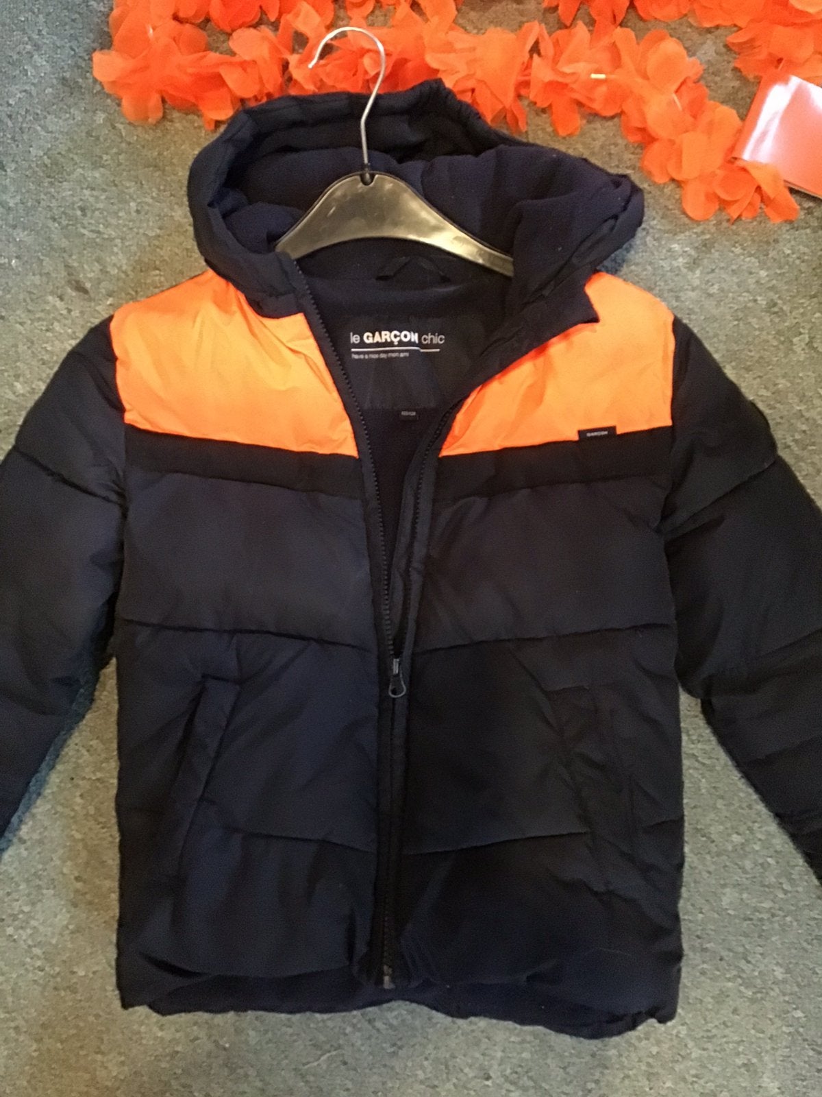 Winterjas , le Garcon chic maat 122/128, Kinderen en Baby's, Kinderkleding | Maat 122, Ophalen of Verzenden, Zo goed als nieuw