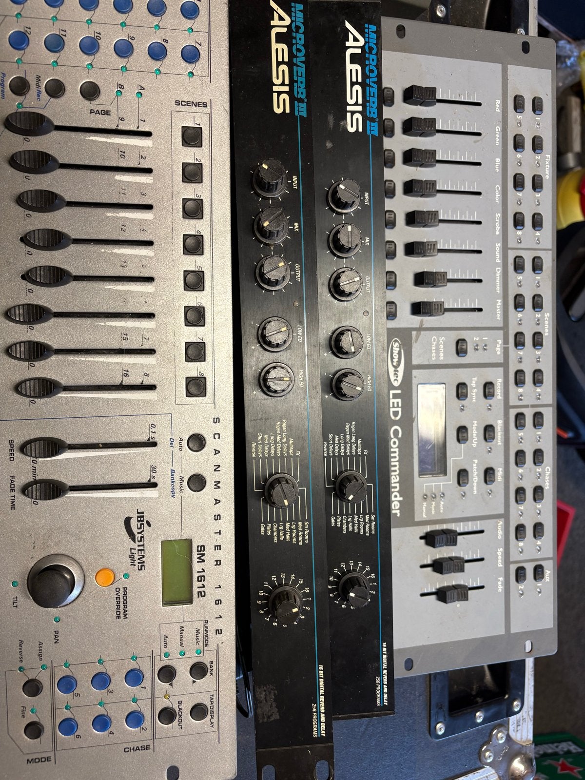 Showtec LED Commander, JB Systems Scanmaster, Alesis Microve, Ophalen, Gebruikt, Overige typen, Geluidgestuurd