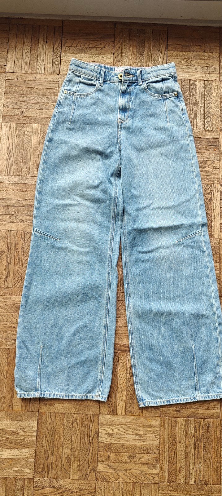 Vingino Wide Leg Baggy Jeans Meisje Maat 152, Broek, Meisje, Nieuw, Ophalen of Verzenden