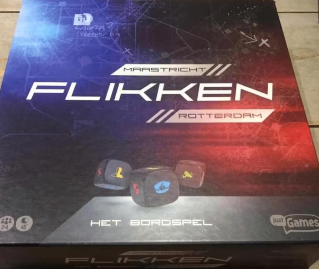 Het Flikken bordspel - Just Games- NIEUW -, Een of twee spelers, Ophalen of Verzenden, Nieuw, Just Games