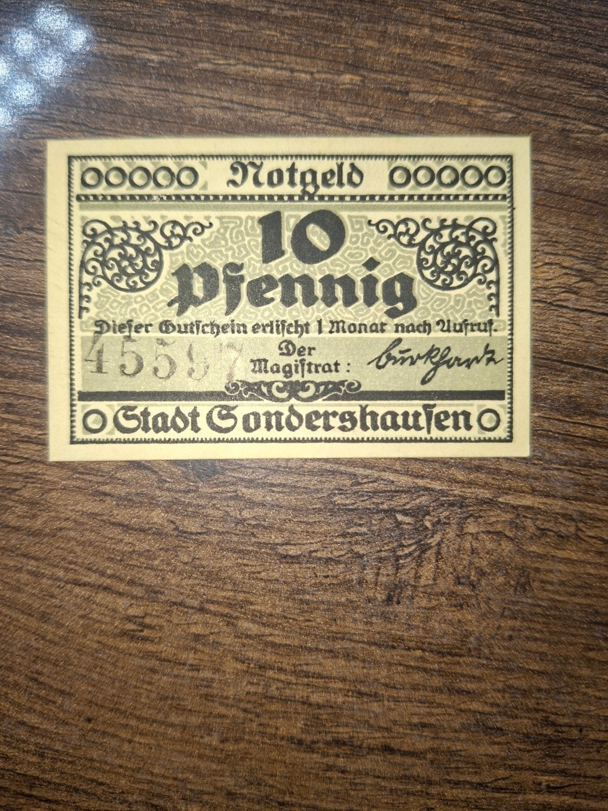 Duits Notgeld Sondershausen Noodgeld, Ophalen of Verzenden, Duitsland