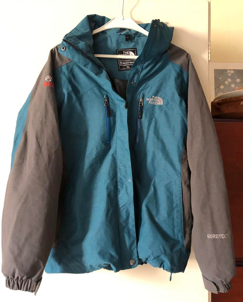 Waterdichte jas The North Face gore tex dames XL, Ophalen of Verzenden, Zo goed als nieuw, Maat 46/48 (XL) of groter, Zwart