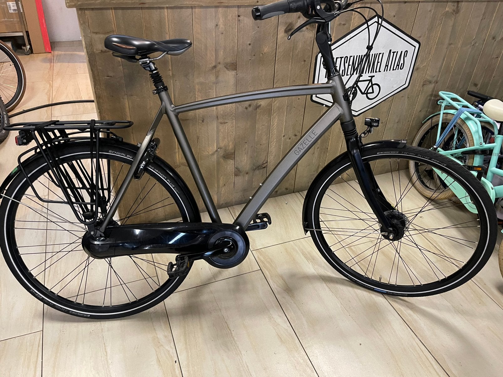 Gazelle chamonix C8 herenfiets 28 inch maat 61 cm, Ophalen of Verzenden, Zo goed als nieuw, Gazelle, Versnellingen