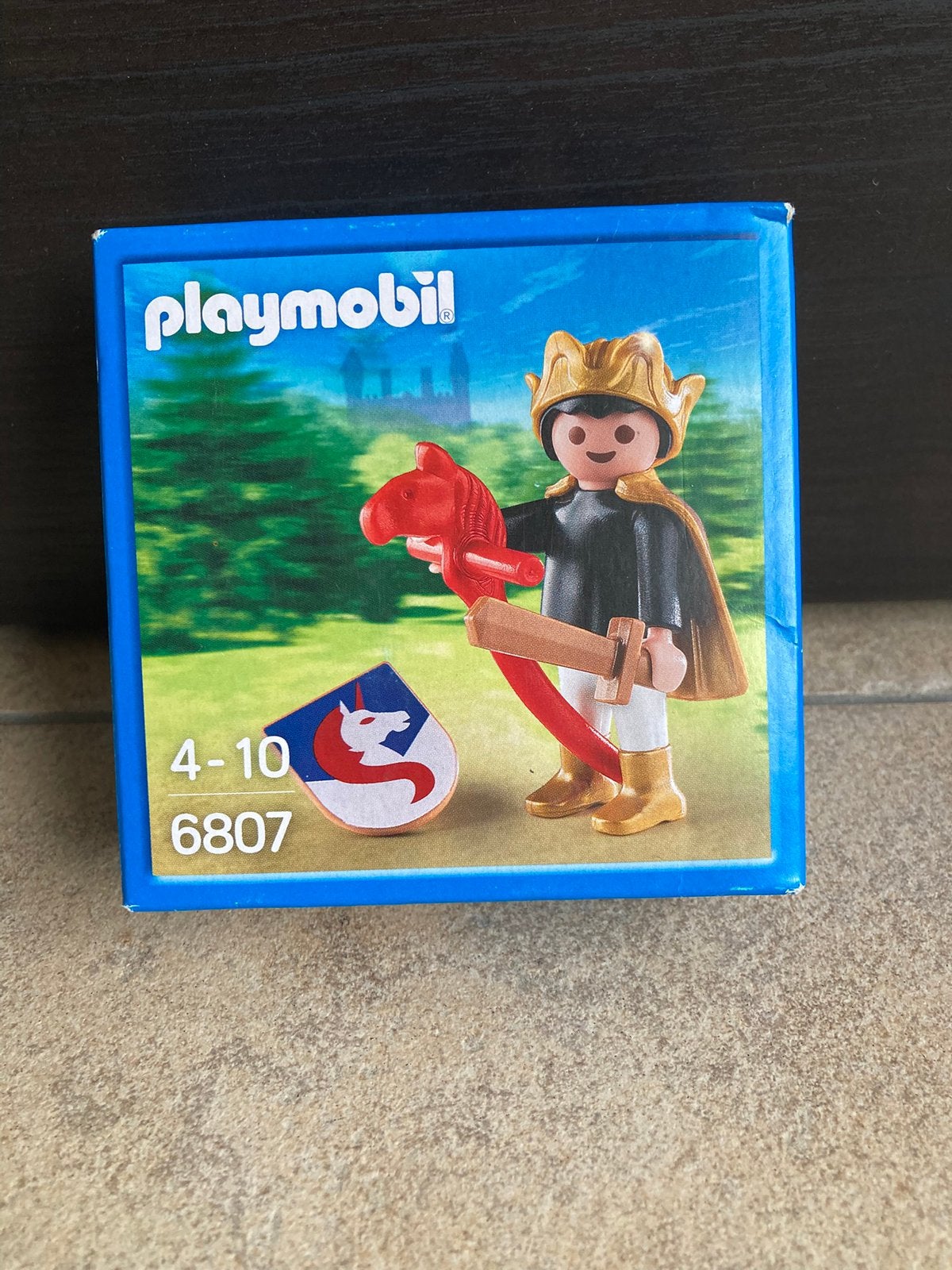 Playmobil 6807 Koning Met Stokpaard, Kinderen en Baby's, Ophalen of Verzenden, Nieuw, Complete set, Overige typen