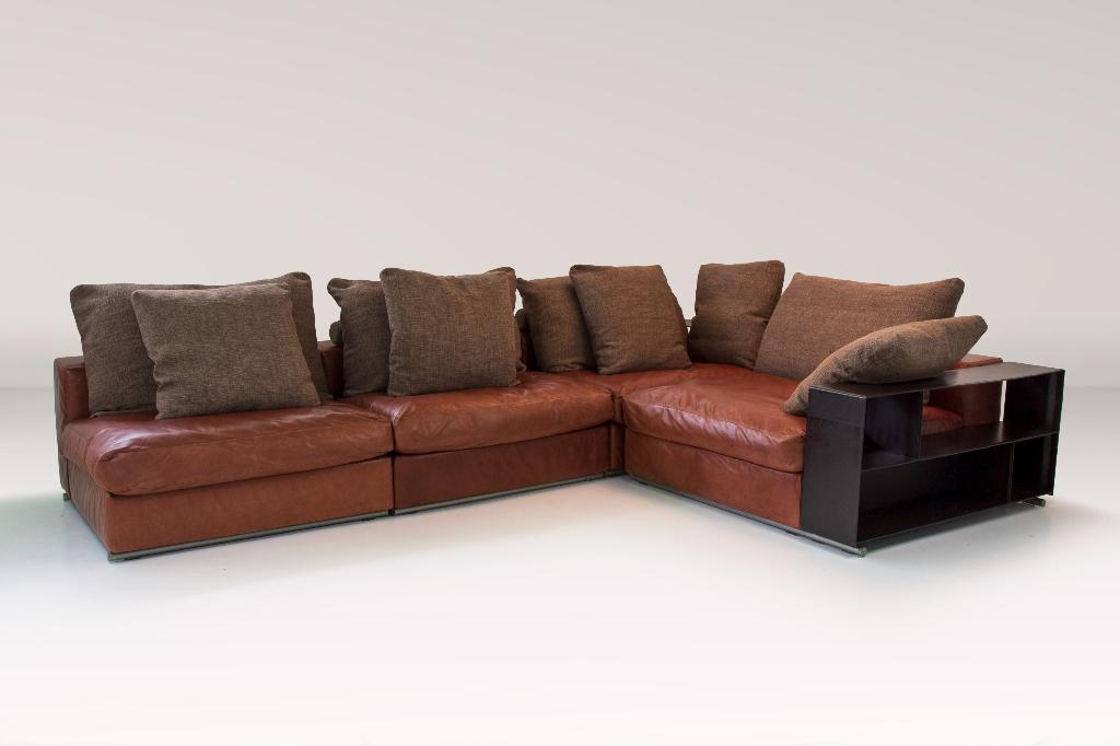 Flexform Groundpiece modulaire sofa, Antonio Citterio, Huis en Inrichting, Ophalen of Verzenden, Gebruikt, Vierpersoons of meer