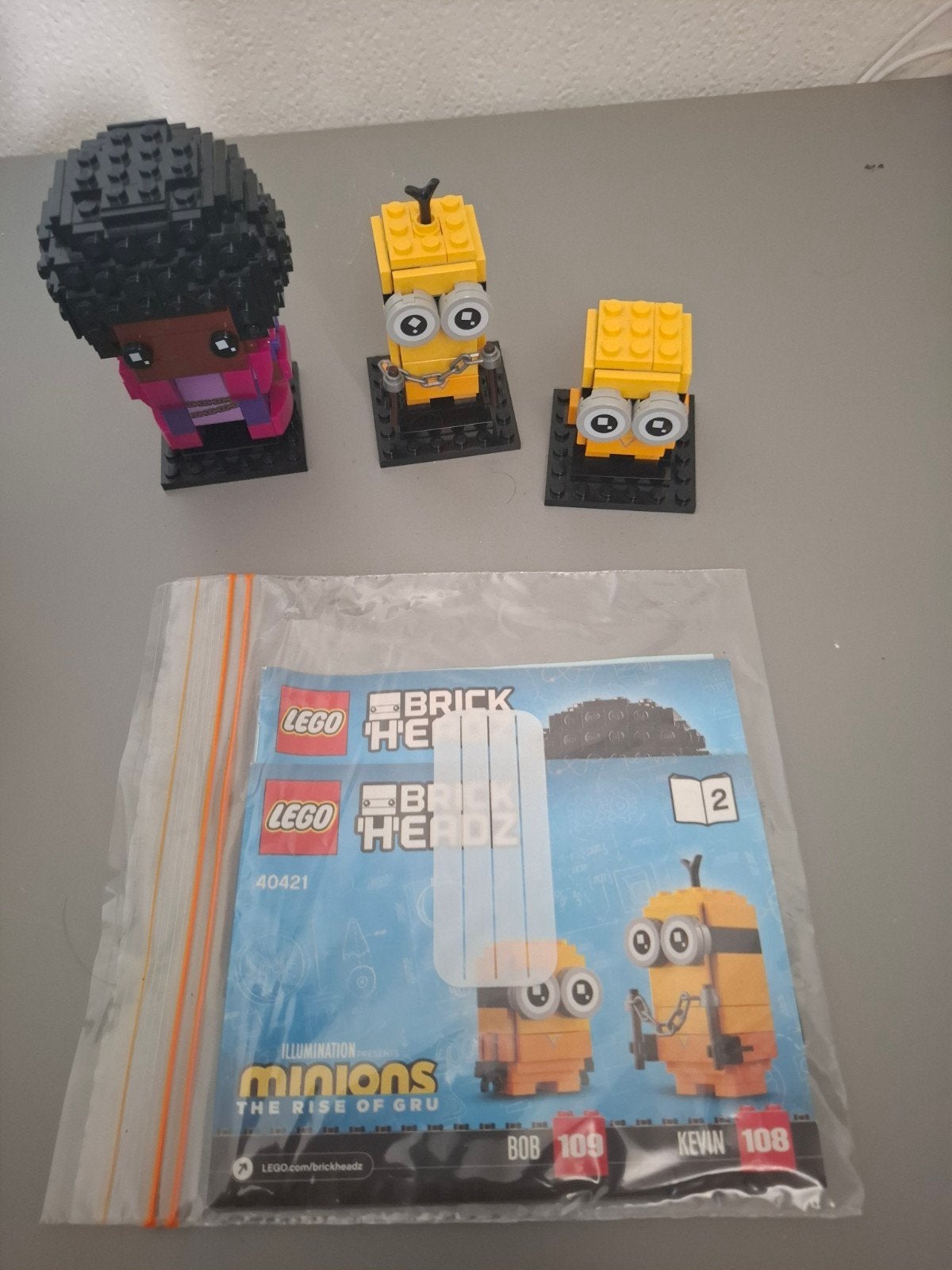 LEGO BrickHeadz Minions Bob & Kevin en ander figuur, Ophalen of Verzenden