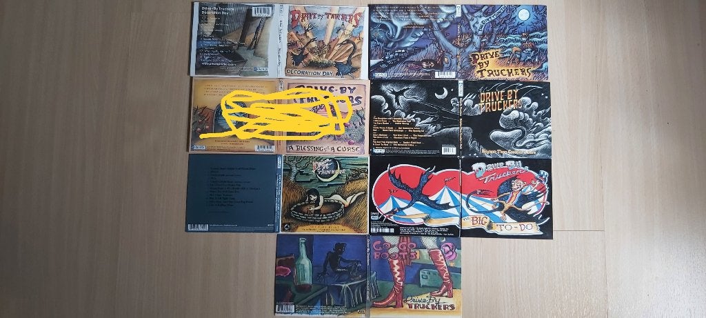 Drive By Truckers 6 CD's in 1 koop 86 euro(2duur), ook los, Cd's en Dvd's, Pop, Overige typen, Ophalen of Verzenden, Zo goed als nieuw