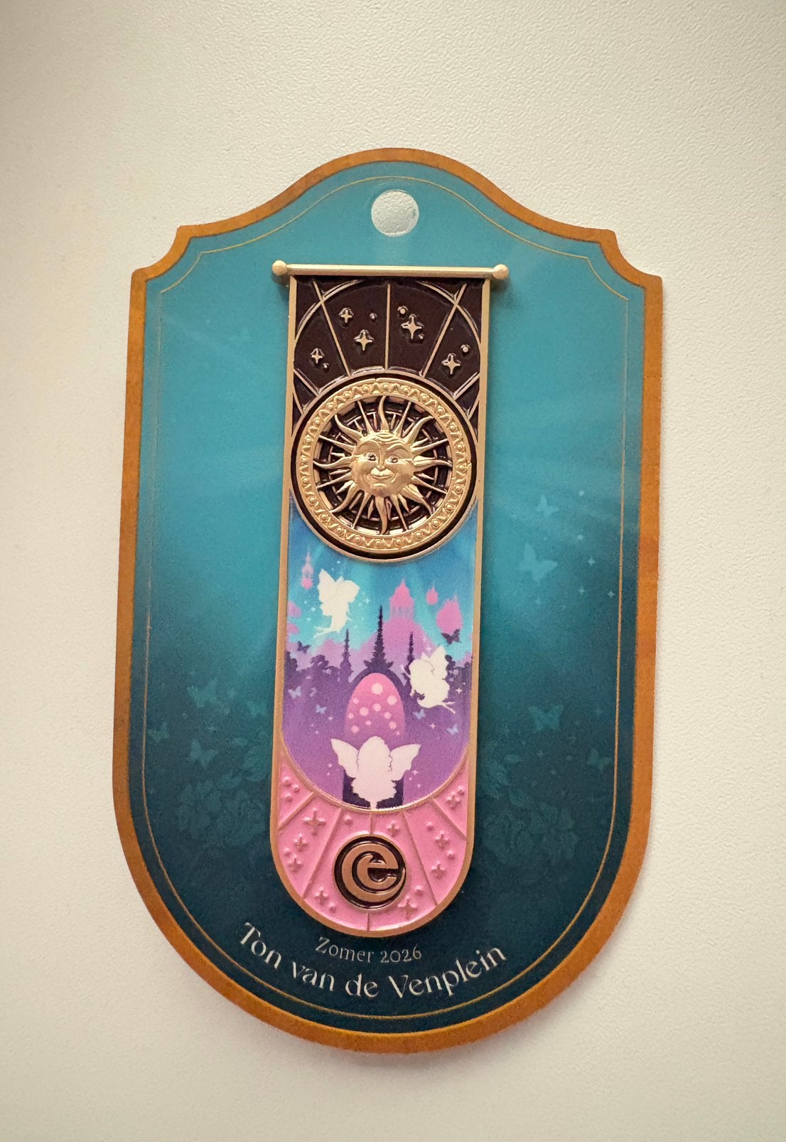 Ton van de venplein; zomer 2026 pin Efteling, Ophalen of Verzenden, Nieuw, Button of Speldje