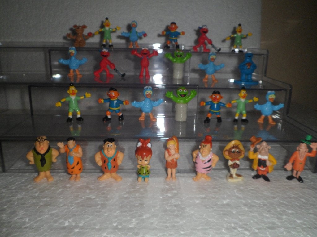 Surprise figuurtjes sesamstraat flistone s, Verzamelen, Ophalen, Zo goed als nieuw