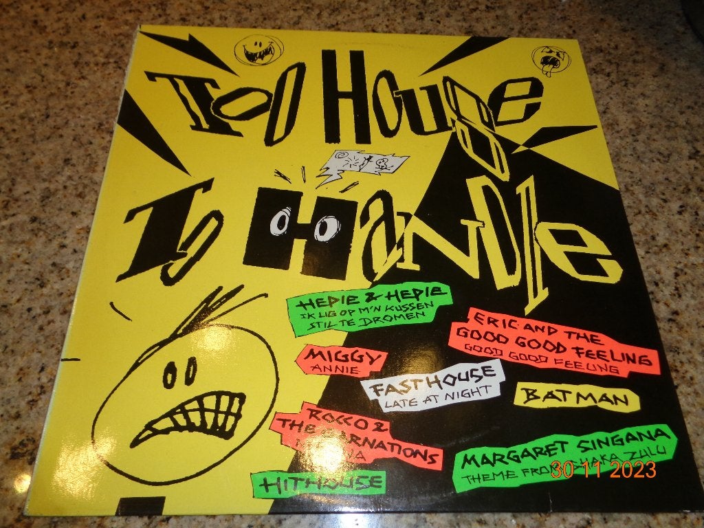 Too House To Handle Verzamelaar (Vinyl LP) 1989 ZGSt., LP, House, Ophalen of Verzenden, Zo goed als nieuw