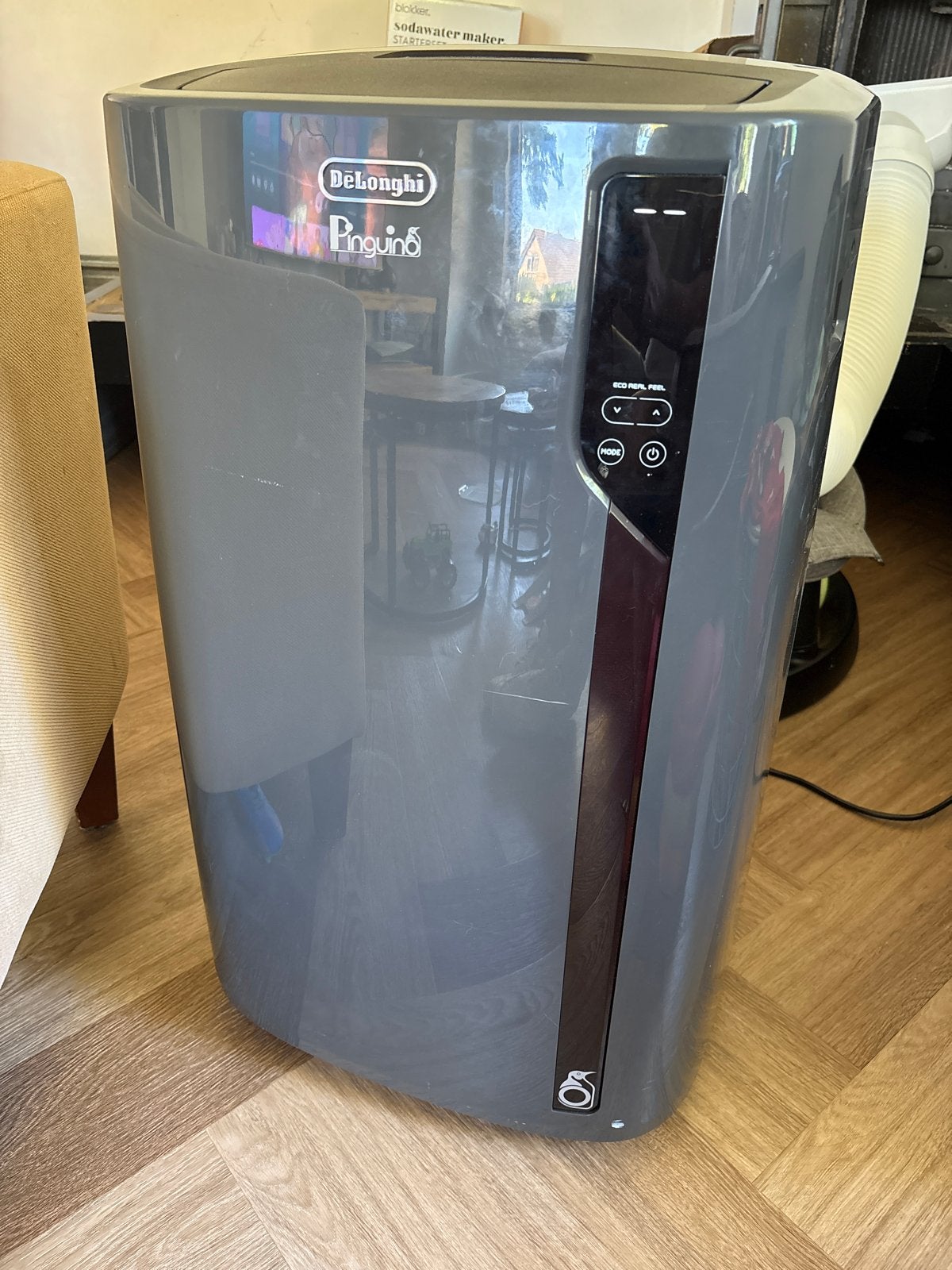 DeLonghi Pinguino Mobiele Airco - Krachtige Koeling, Witgoed en Apparatuur, Airco's, Ophalen, Gebruikt, 3 snelheden of meer, Koelen en Ontvochtigen