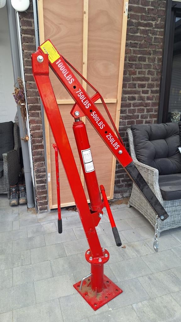 Hijskraan voor op aanhangwagen, Ophalen, Nieuw