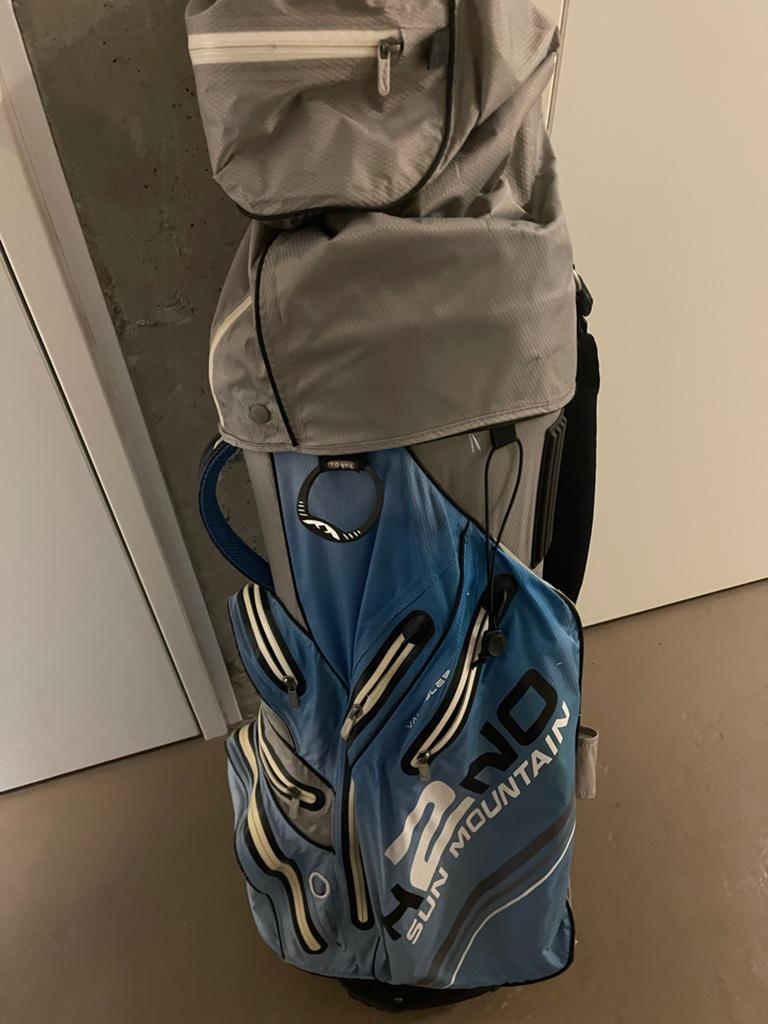 Complete Golfset: Sun Mountain Tas & Diverse Clubs (Ping, Sp, Ophalen of Verzenden, Gebruikt, Set, Overige merken